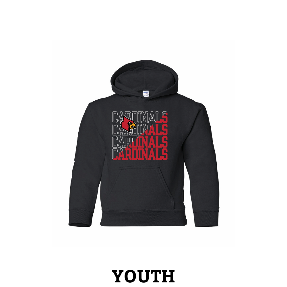 Cardinals Repeat Playblocks Youth Hoodie