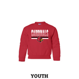 Cardinals Mascot Youth Crewneck