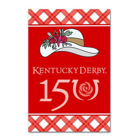 Kentucky Derby Garden Flag