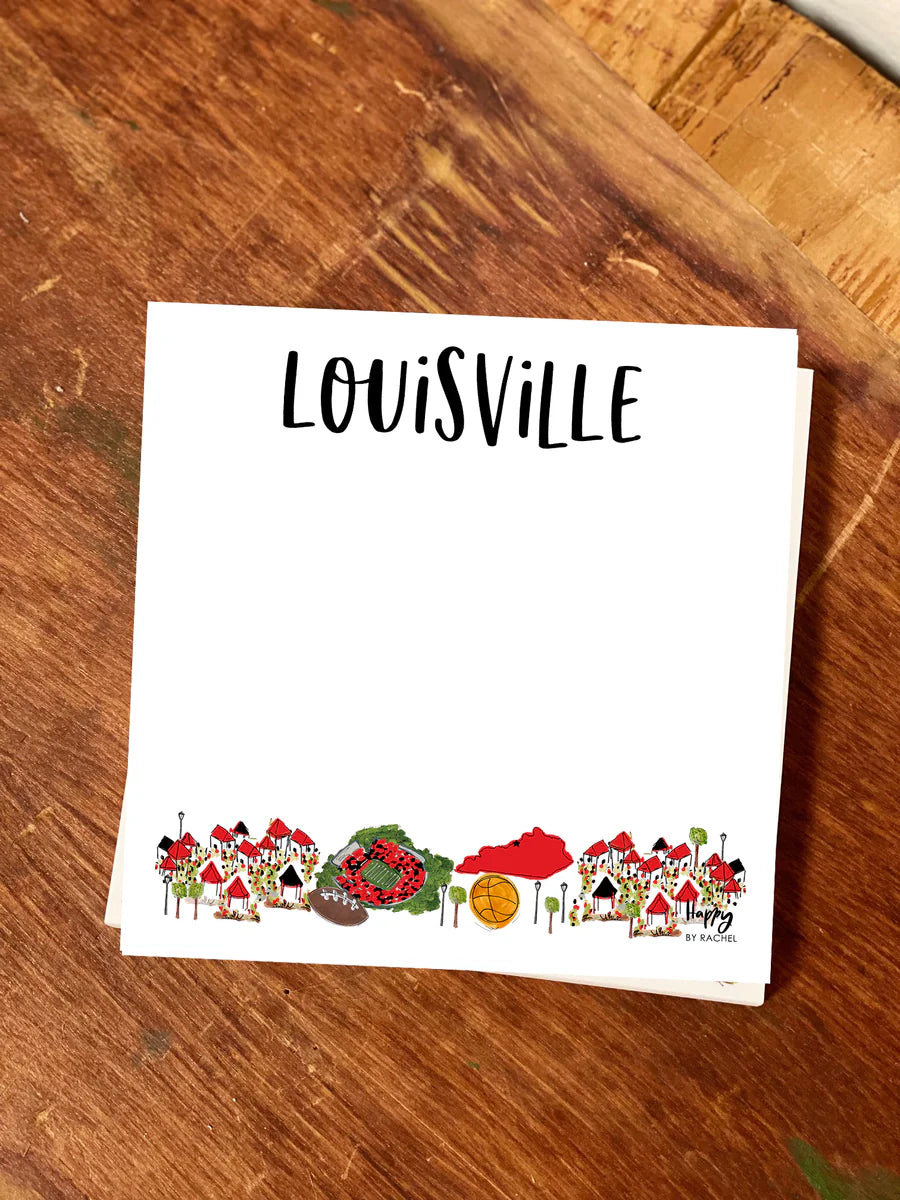 Louisville, KY Icons Chunky Notepad