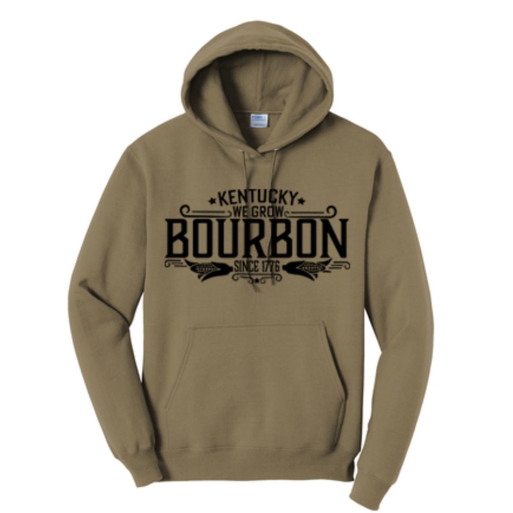 KY We Grow Bourbon Hood Brown