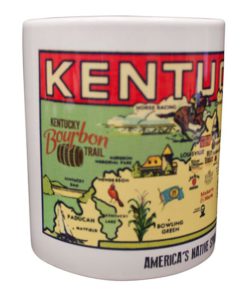 Retro Map Coffee Mug