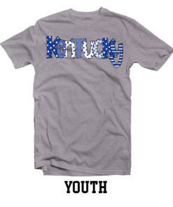 Kentucky Patterned Youth Tee