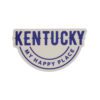 Kentucky Script Circle Sticker