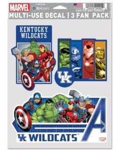 UK Marvel 3 Pack Stickers