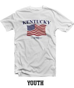KY Youth American Flag Tee