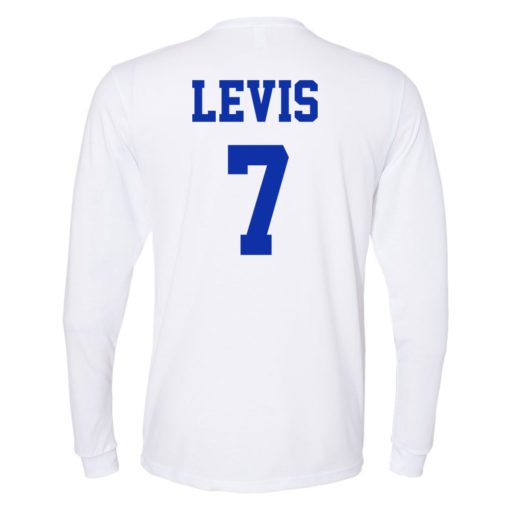 Levis #7 White Long Sleeve