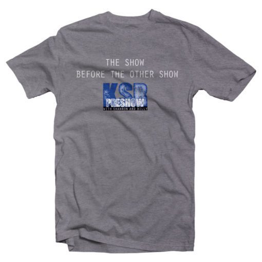 KSR Logo Preshow Grey Tee