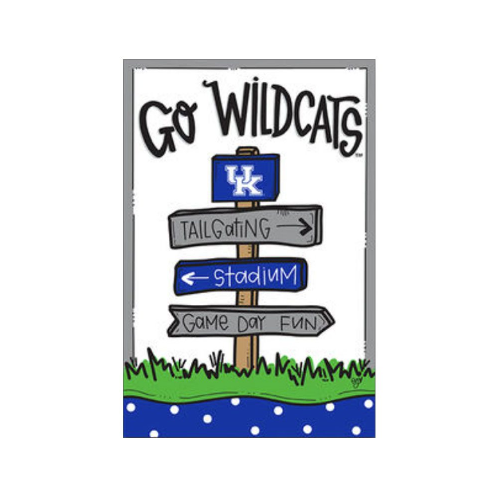 UK Directions Garden Flag – Kentucky Branded