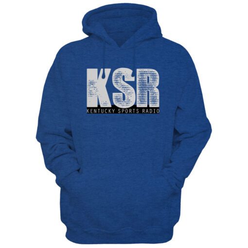 KSR Logo Heather Royal Hoodie