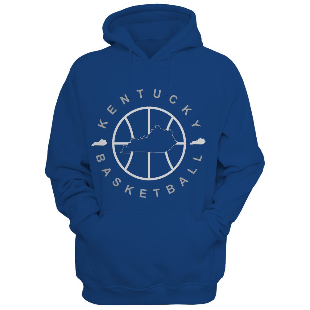 KY Basketball Arched Hoodie - Kentucky Branded